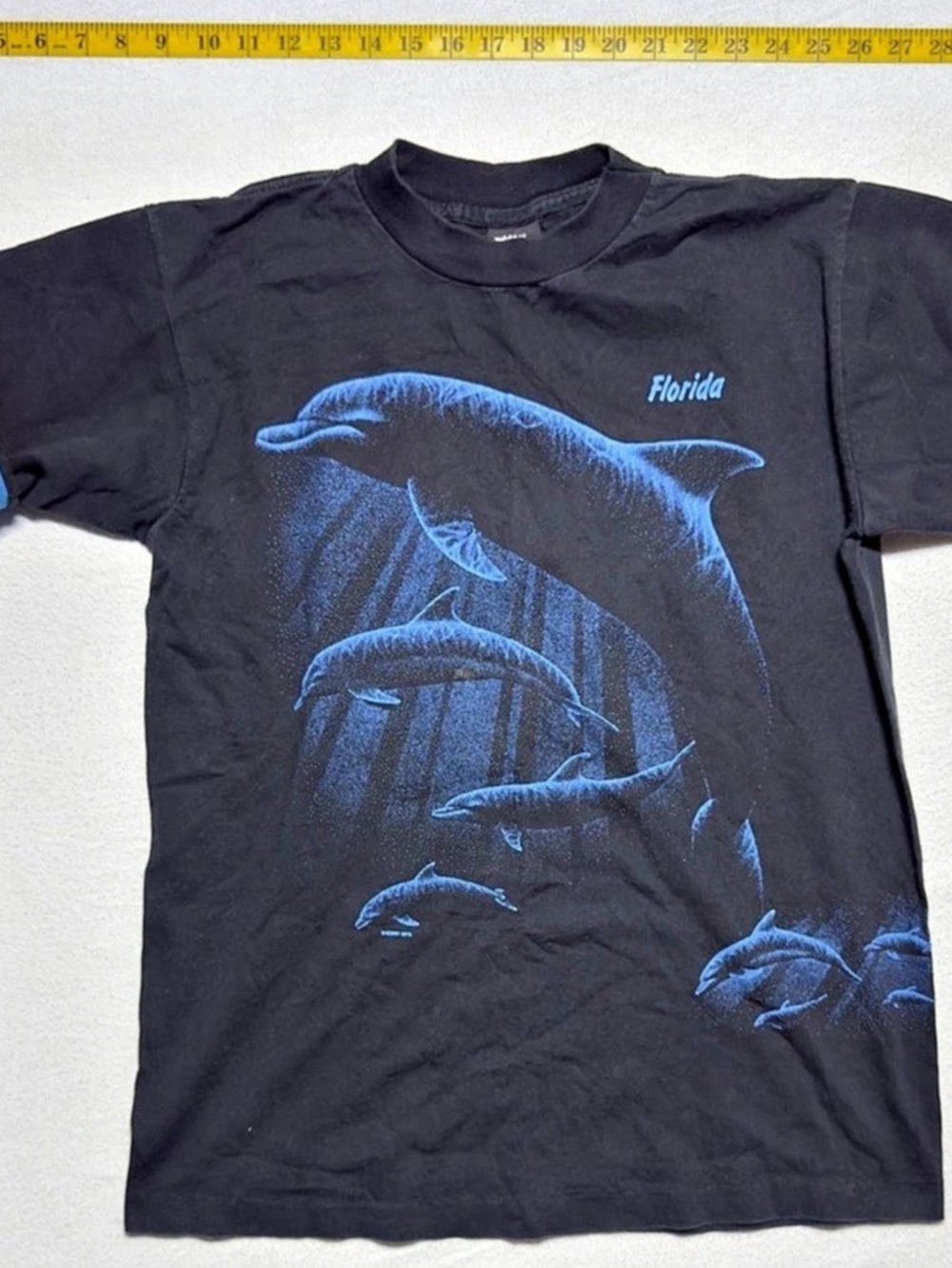 1990s Sherrys best Dolphin Graphic Florida Tee Size Large single stitch